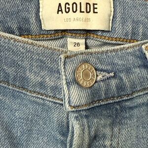 Agolde Light Blue Denim Jeans size 26